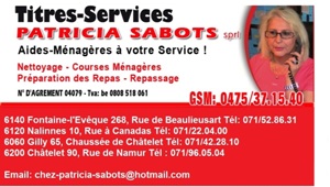 Logo Patricia Sabots SPRL